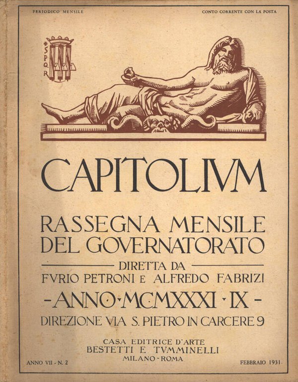 Capitolium Anno VII n. 2 | Immagine Gallery 2