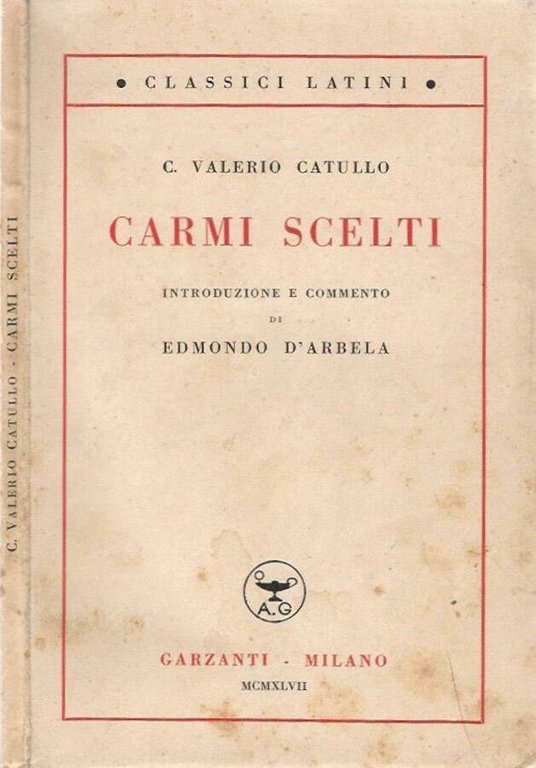 Carmi scelti