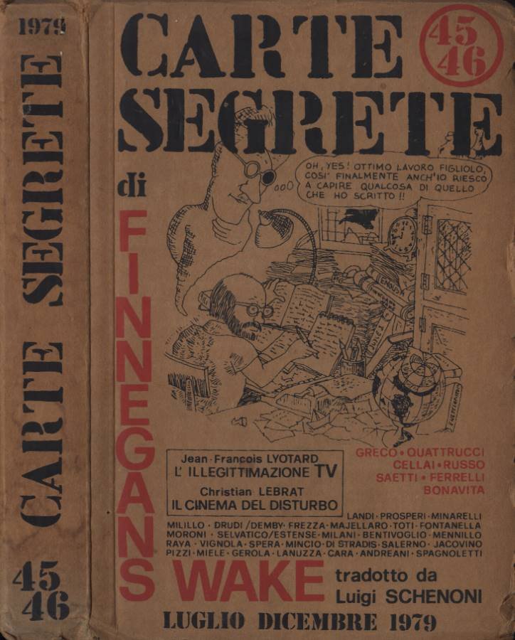 Carte Segrete nn. 45 - 46 luglio - dicembre 1979