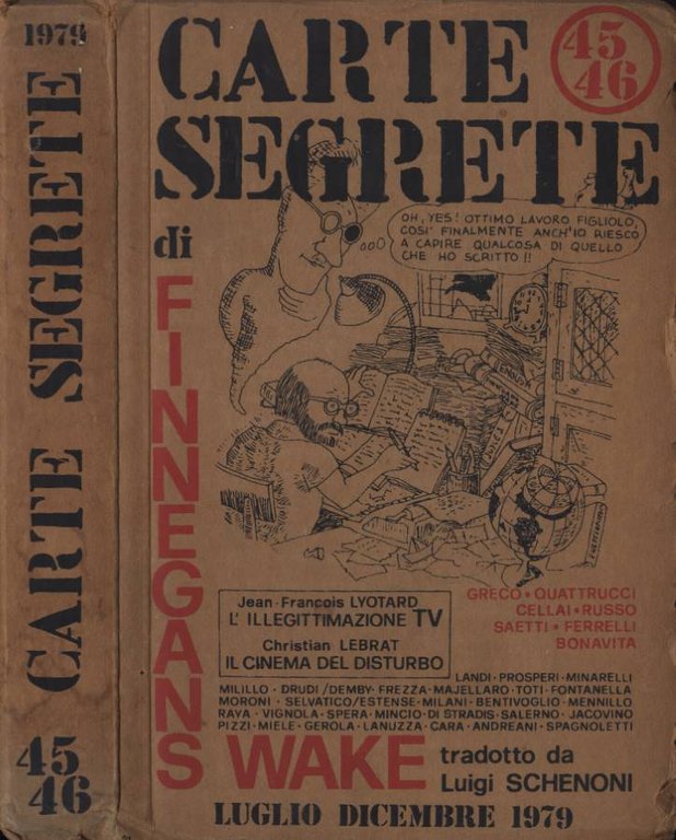 Carte Segrete nn. 45 - 46 luglio - dicembre 1979