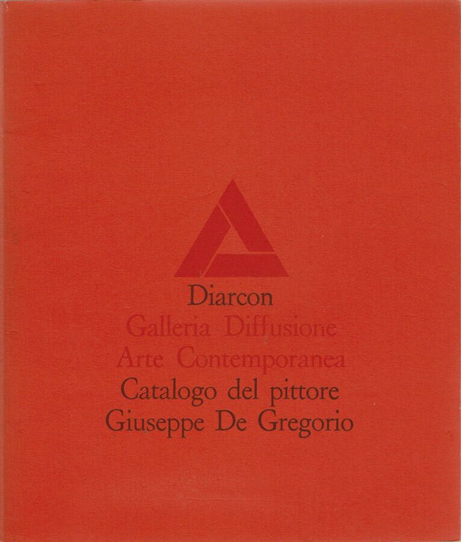 Catalogo del pittore Giuseppe De Gregorio