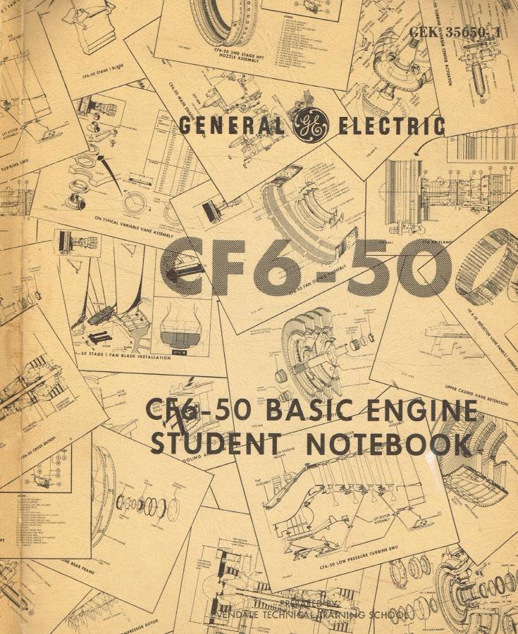 CF6-50 Basic Engine Student Notebook | Immagine principale
