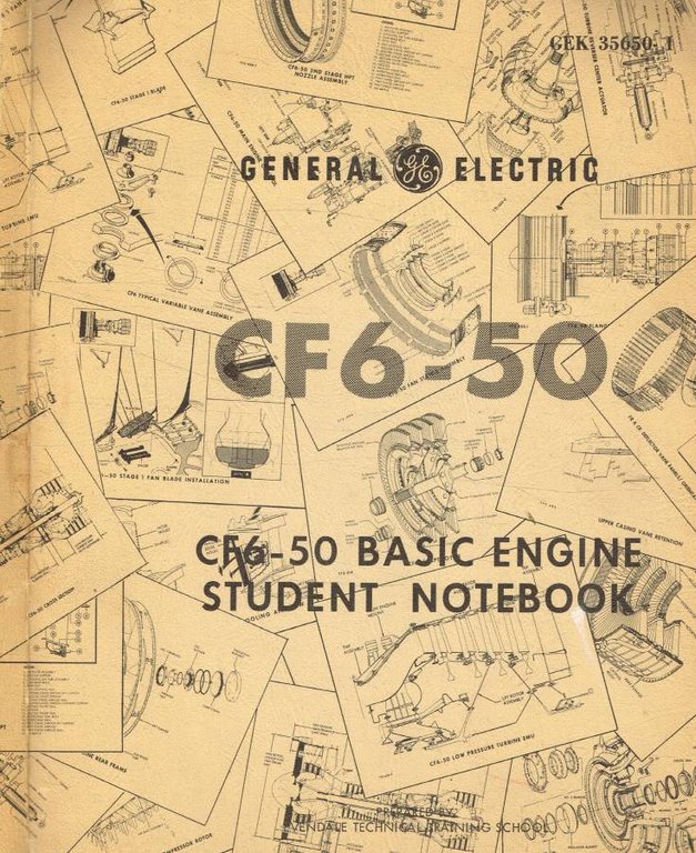 CF6-50 Basic Engine Student Notebook