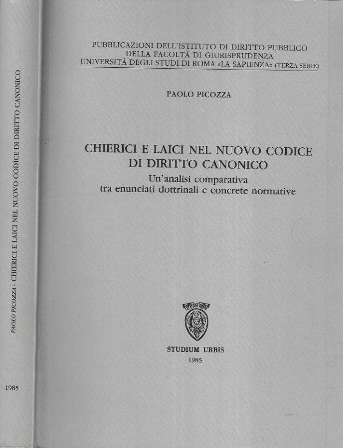 Chierici e laici nel nuovo codice di diritto canonico