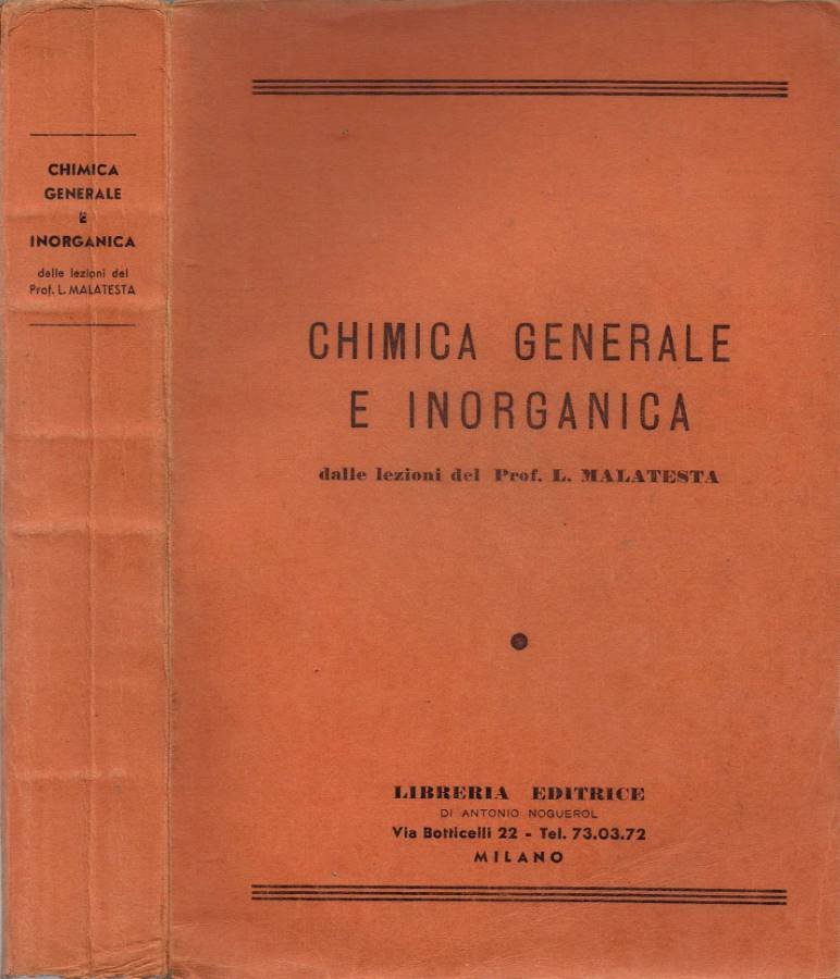 Chimica generale e inorganica