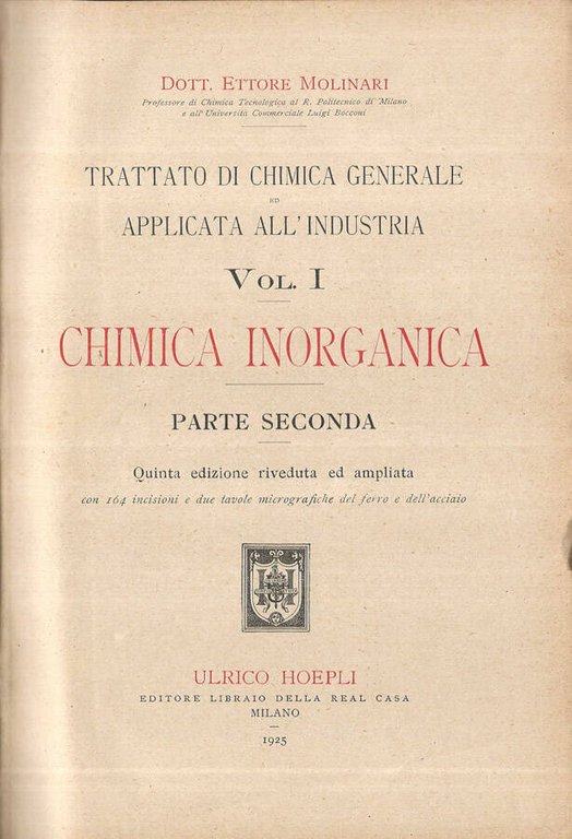 Chimica Inorganica Parte Seconda