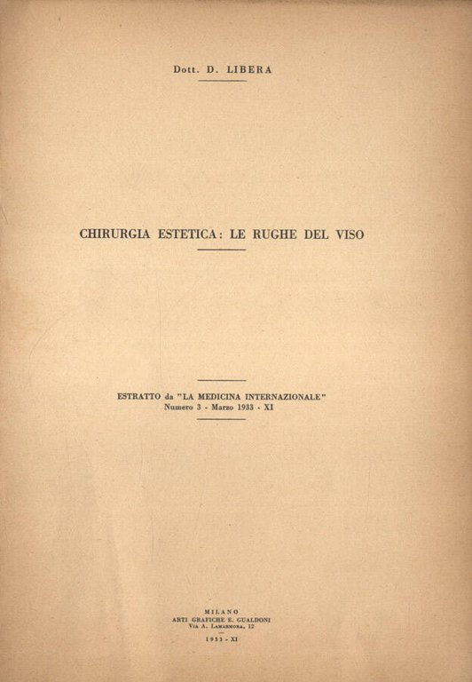 Chirurgia estetica: le rughe del viso
