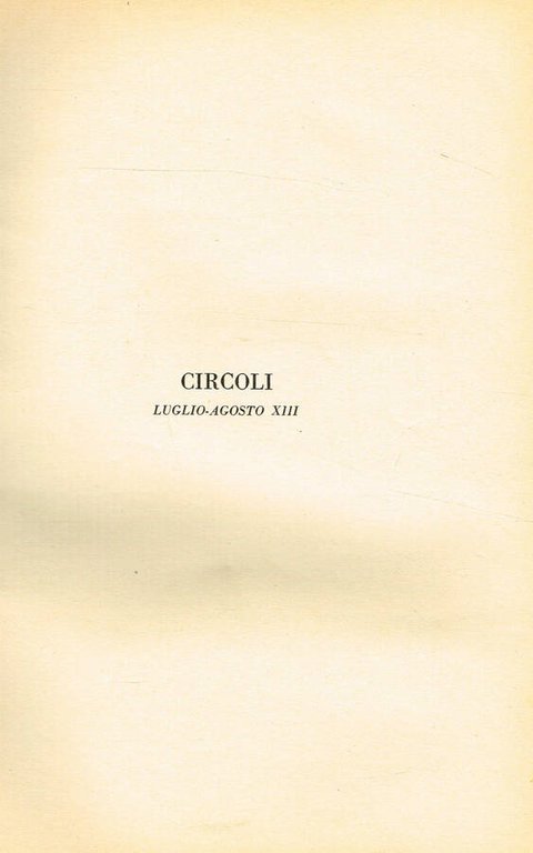 CIRCOLI anno V n.5-6 | Immagine Gallery 2