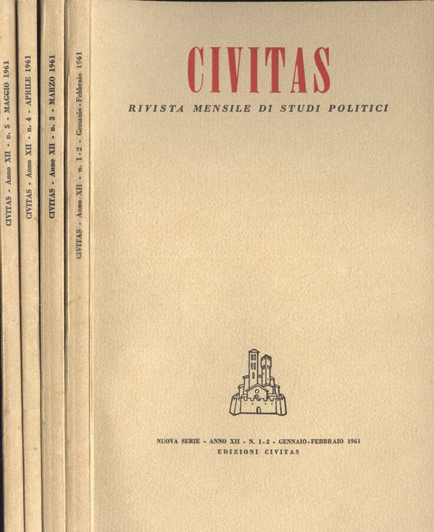 Civitas Anno XII n. 1 - 2, 3, 4, 5
