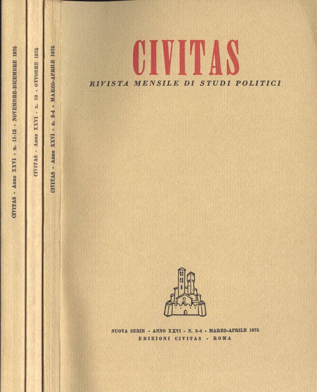 Civitas Anno XXVI n. 3 - 4, 10, 11 - … | Immagine Gallery 2