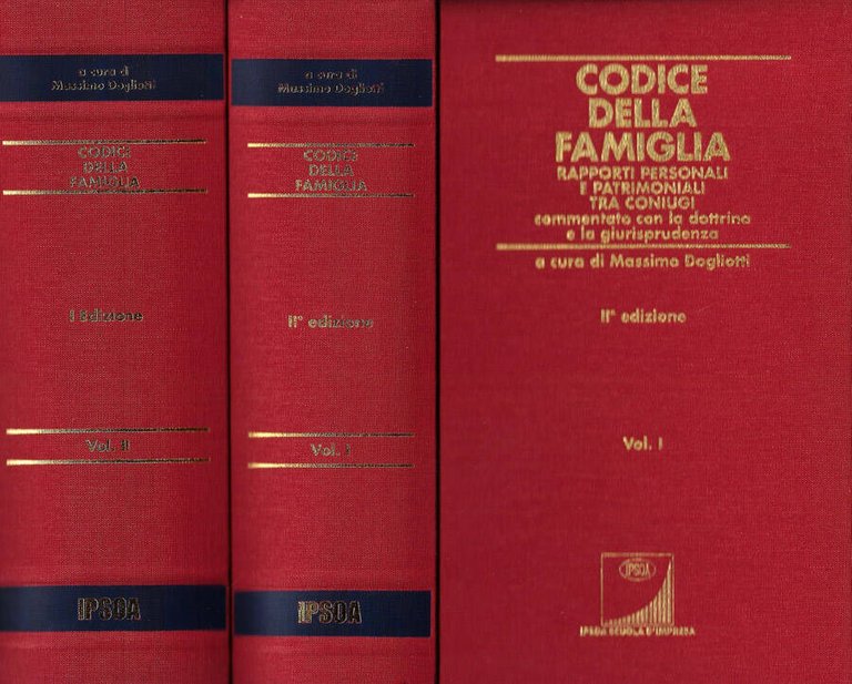 Codice della famiglia. Rapporti personali e patrimoniali tra coniugi commentato …