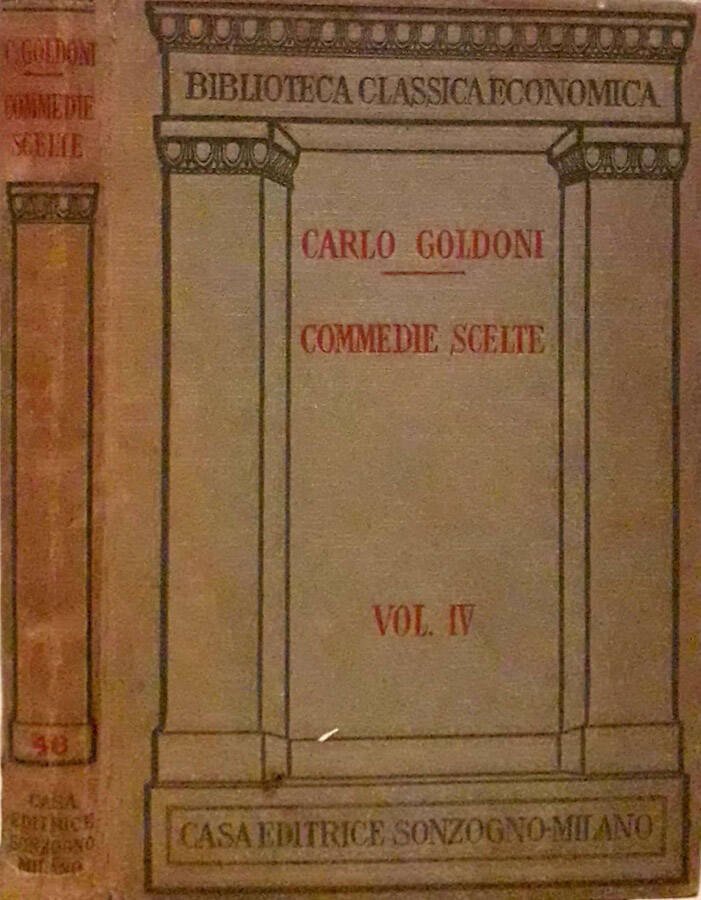 Commedie scelte. Vol. IV