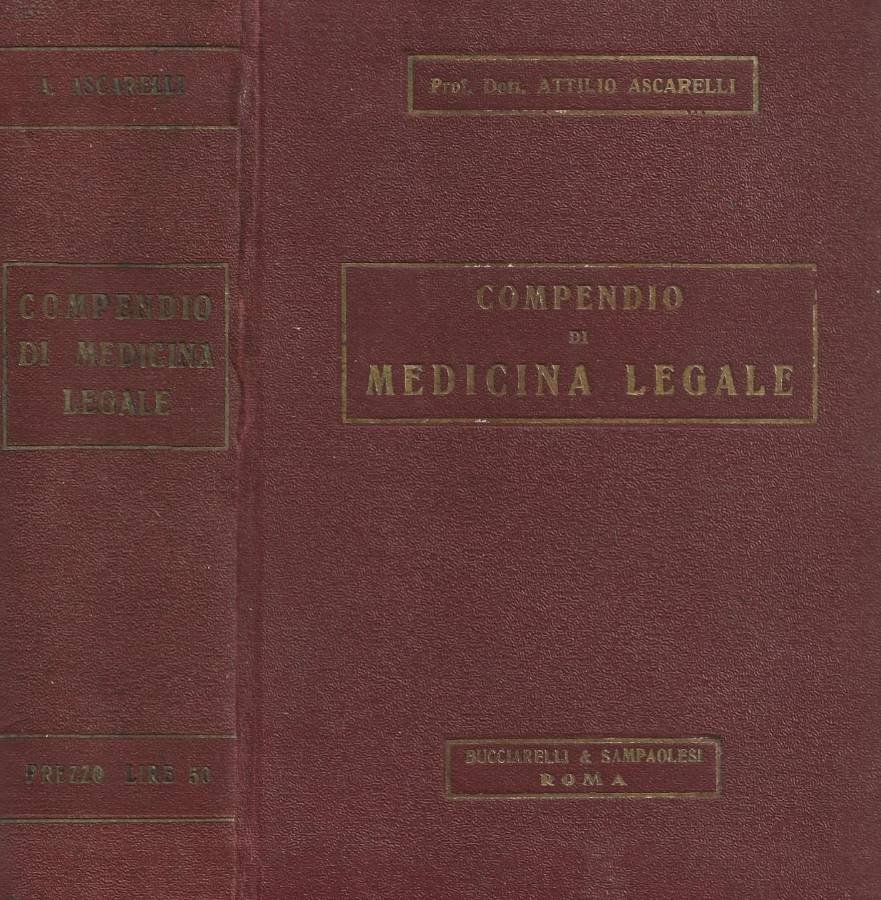 Compendio di medicina legale