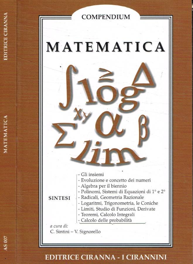 Compendium matematica