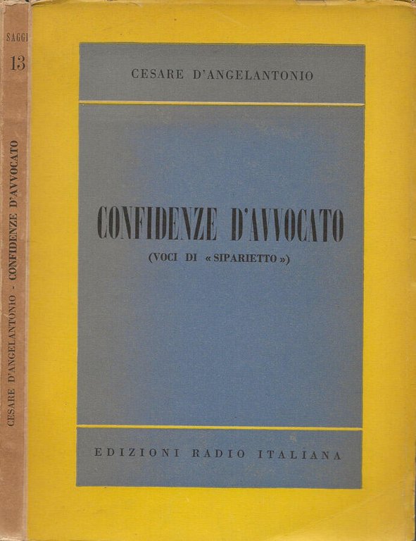 Confidenze d'avvocato (Voci di "Siparietto")