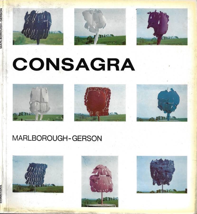 Consagra (Marlborough-Gerson Gallery Inc - New York. October 1967)