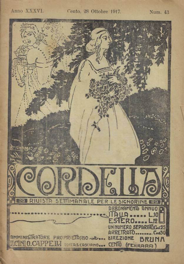 Cordelia n. 43 Anno 1917 | Immagine principale