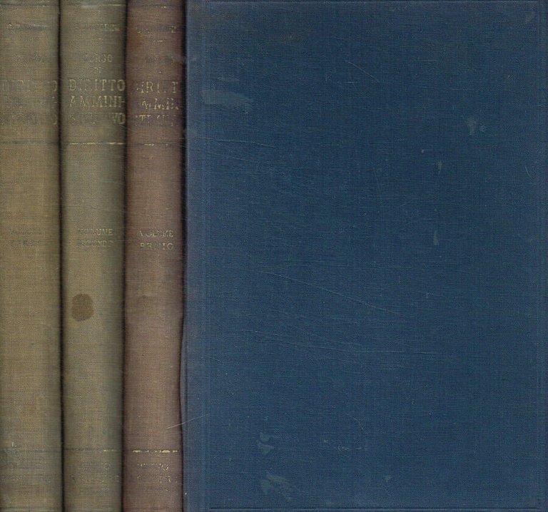 Corso di diritto amministrativo vol.1, 2, 3