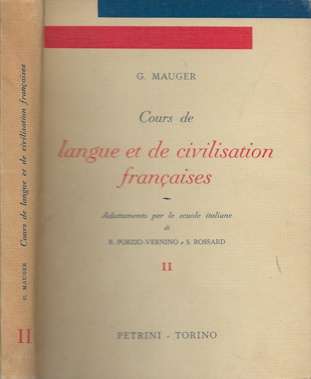 Cours de langue et de civilisation francaises
