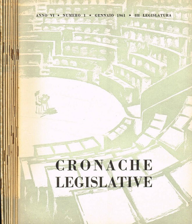 Cronache legislative. Anno VI n.1 2 3 4 5 6 …