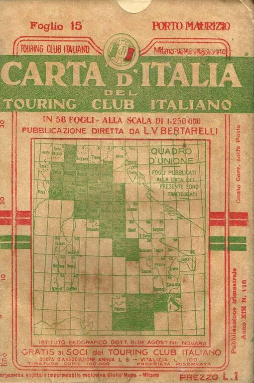 CUNEO PORTO MAURIZIO FOGLIO 15