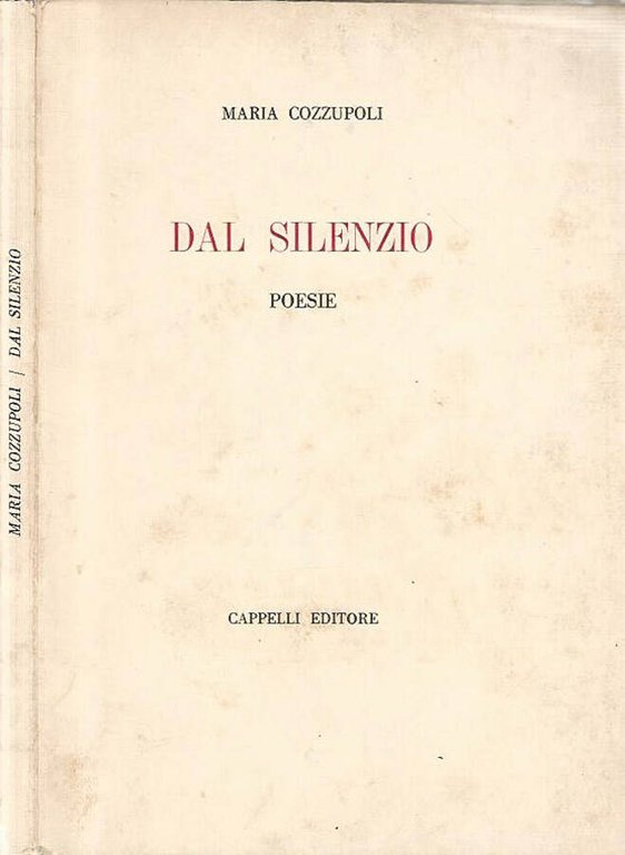 Dal silenzio