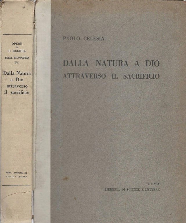 Dalla natura a Dio attraverso il sacrificio