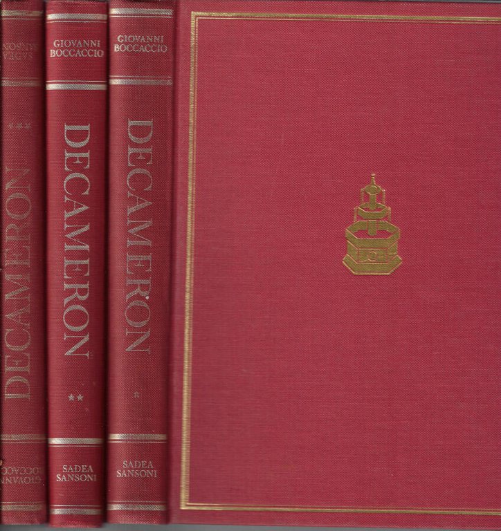 Decameron Vol. I, II, III