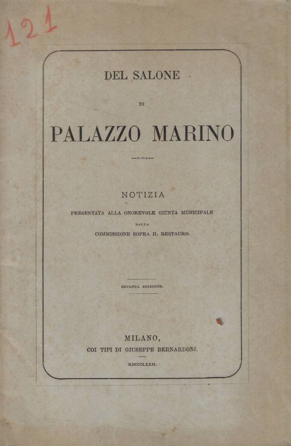 Del salone di Palazzo Marino