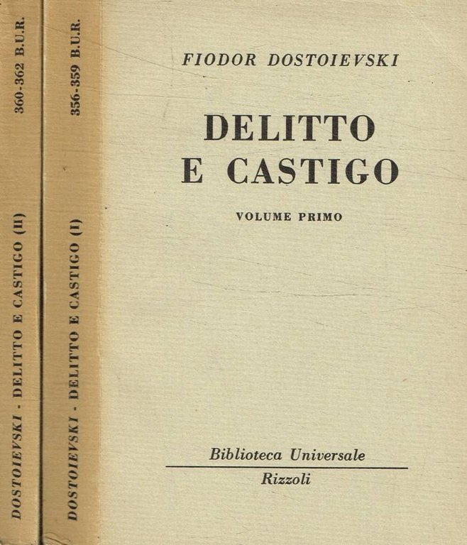 Delitto e castigo 2voll.