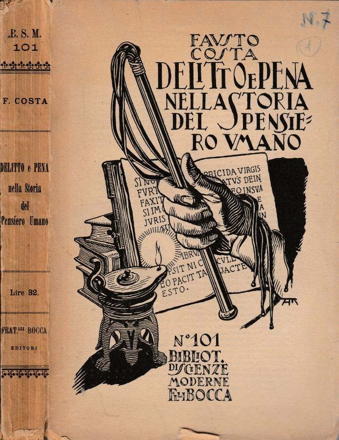 Delitto e pena nella storia del pensiero umano | Immagine principale