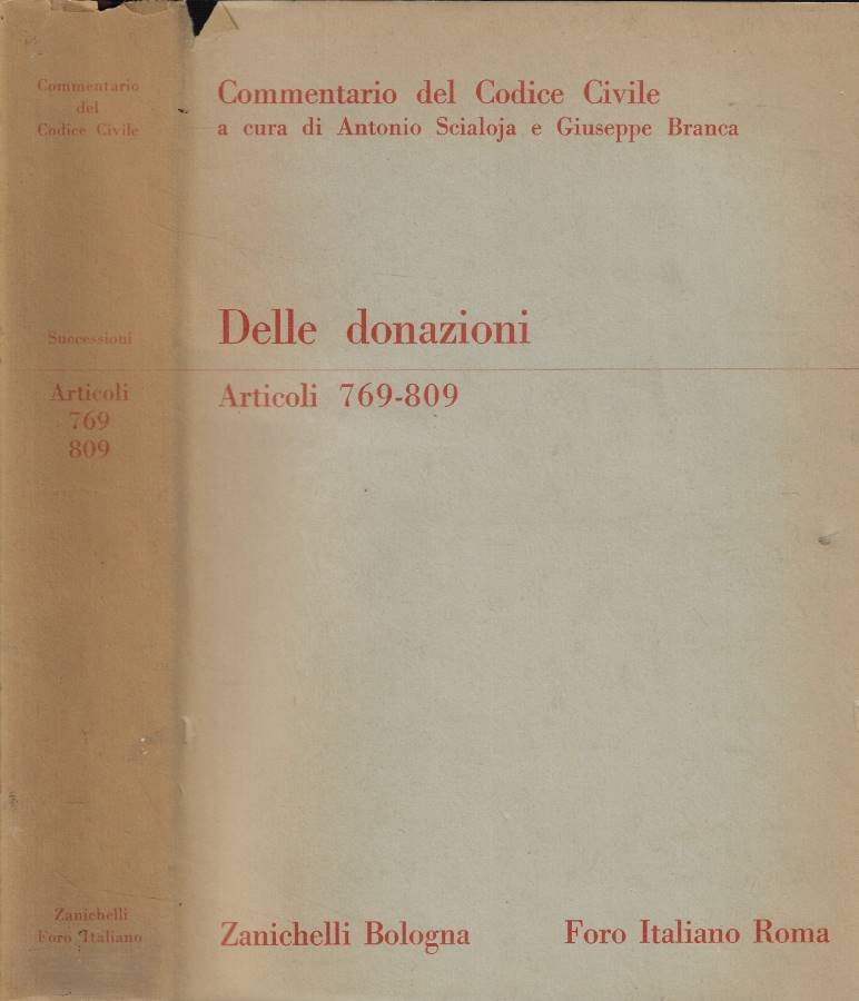 Delle donazioni
