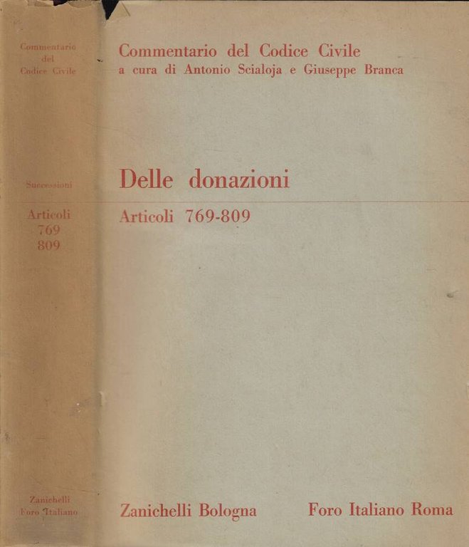 Delle donazioni