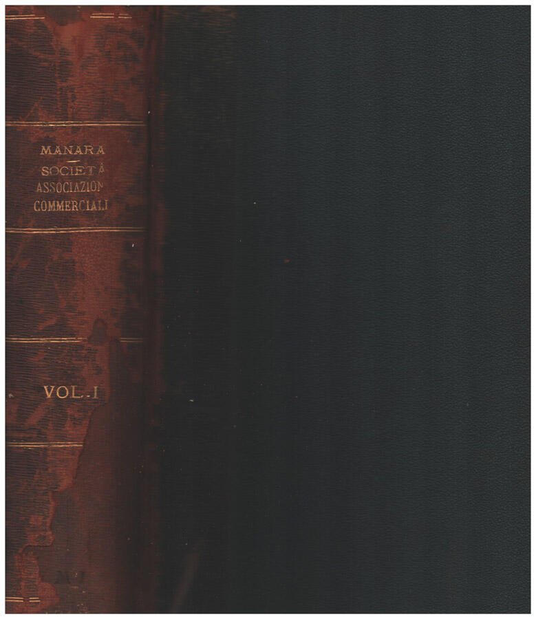 Delle società e delle associazioni commerciali Vol I | Immagine principale