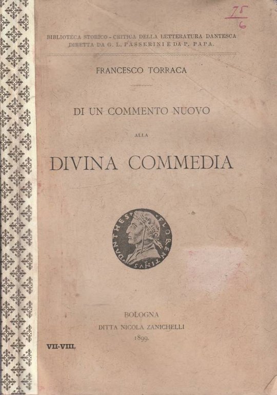 Di un commento nuovo alla Divina Commedia