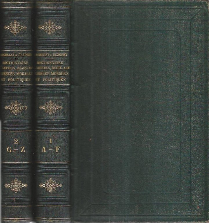 Dictionnaire Général des Lettres, des Beaux-Arts et des Sciences morales …