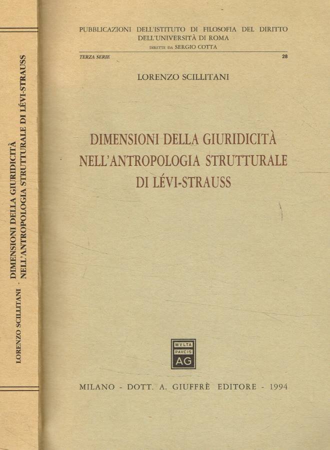 Dimensioni della giuridicità nell'antropologia strutturale di Levi-Strauss