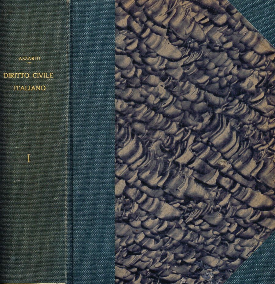 Diritto civile italiano secondo il nuovo codice. Vol.I