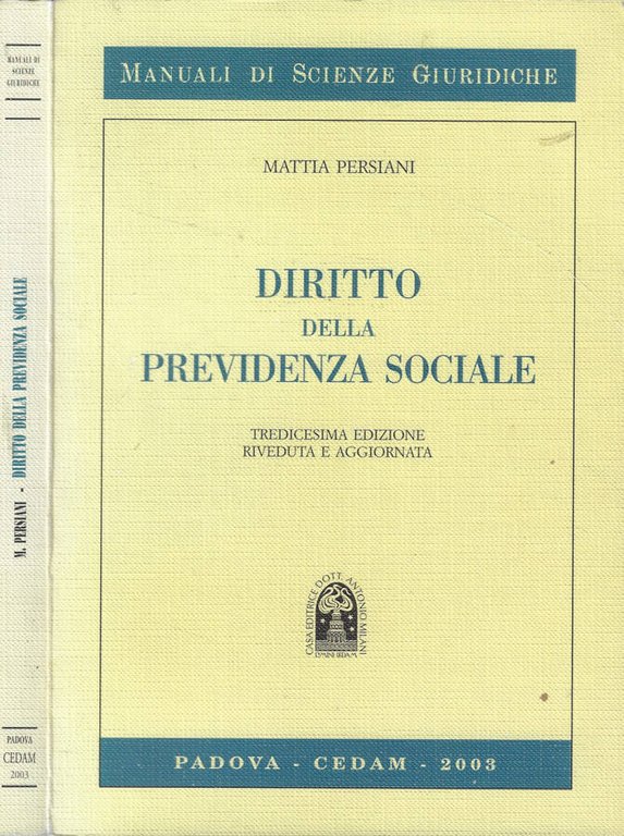 Diritto della previdenza sociale