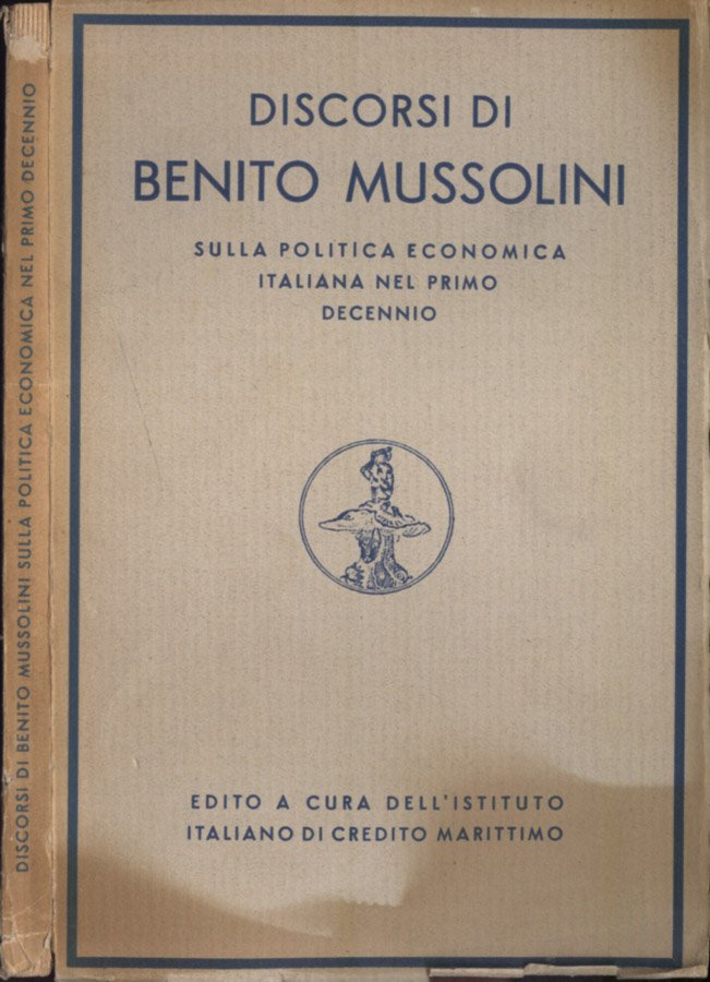 Discorsi di Benito Mussolini | Immagine principale