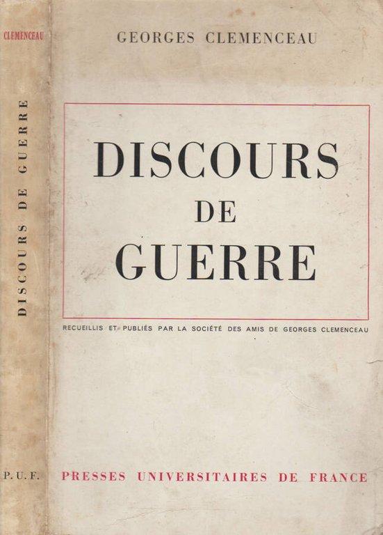 Discours de Guerre