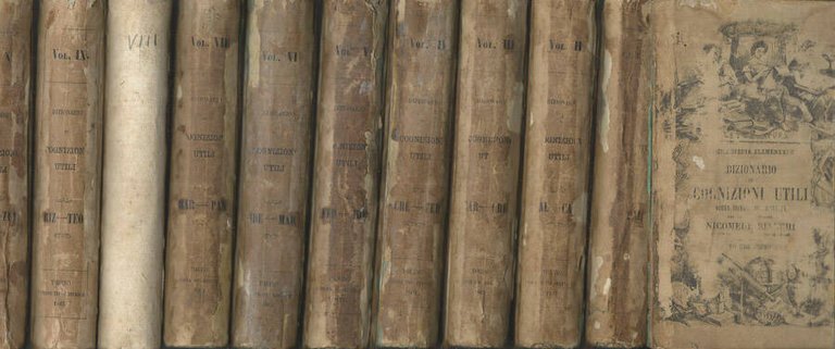 Dizionario di cognizioni utili specialmente alla studiosa gioventù italiana d'ambo …
