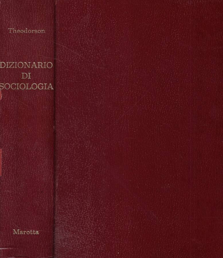 Dizionario di sociologia