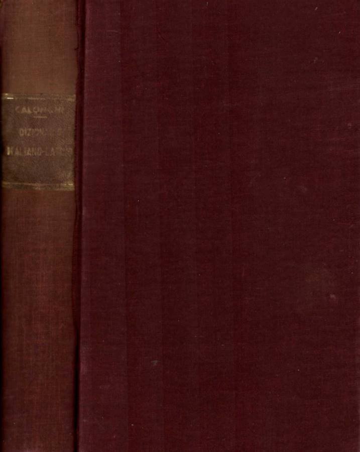 Dizionario Italiano - Latino
