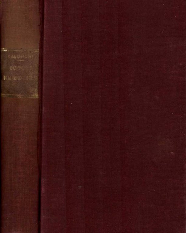 Dizionario Italiano - Latino
