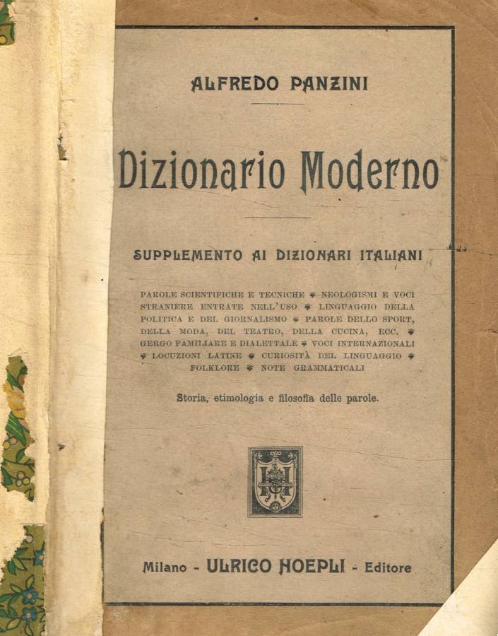 Dizionario moderno