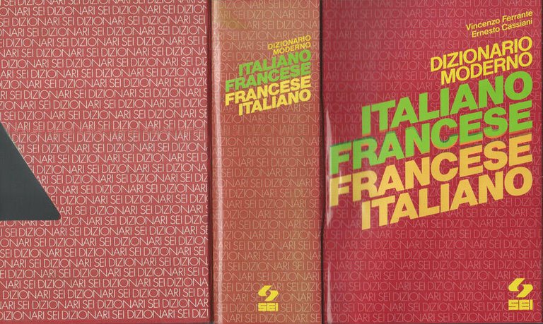 Dizionario moderno Italiano- francese Francese-italiano