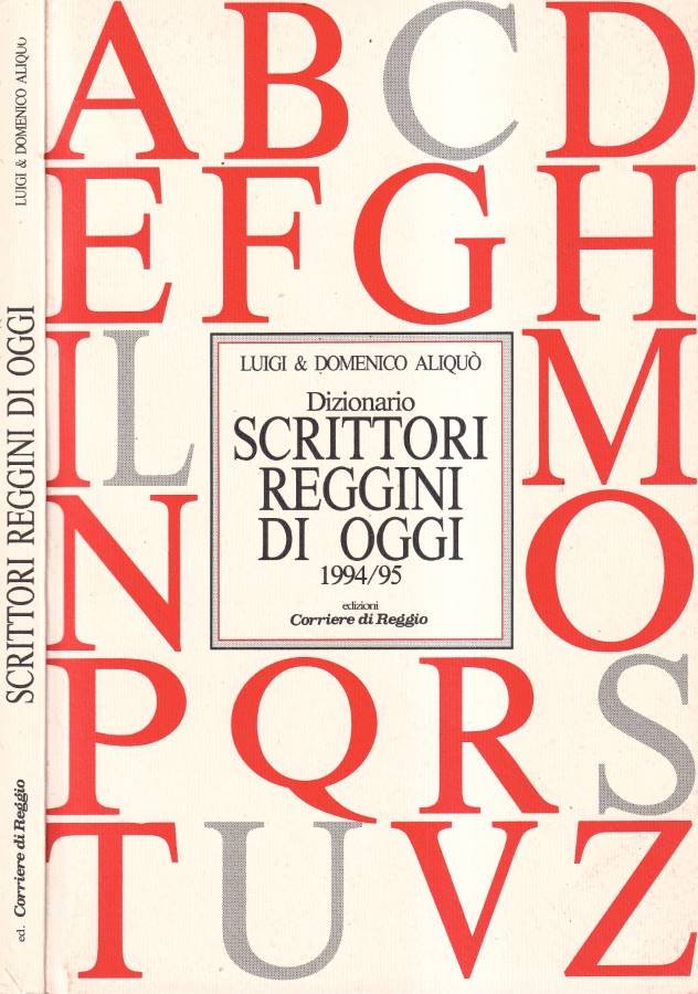 Dizionario scrittori reggini di oggi