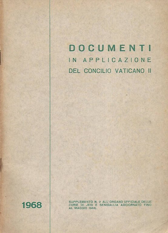 Documenti in applicazione del Concilio Vaticano II