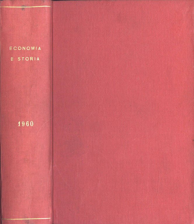 Economia e storia Anno 1960
